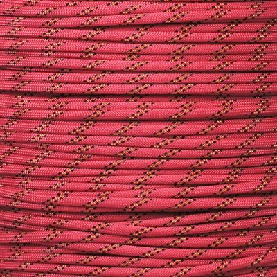 Paracord Planet 550 LB Type III 7 Strand 4mm Tactical Cord with Choices of 10, 20, 25, 50, 100, Feet Hanks or 250 & 1000 Foot Spools with 3/8 Inch Black Buckles  Over 300 Colors to Choose from