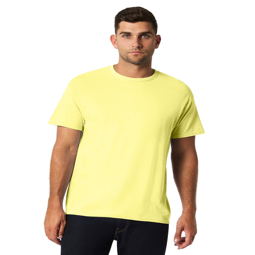 Gildan Adult Heavy Cotton 5.3 oz. T-Shirt S CORNSILK
