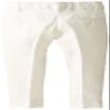 Isaac Mizrahi Little Boys' Solid Linen Pant, White, 4 view 2