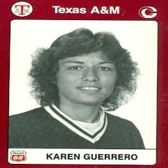 Sports Memorabilia Karen Guerrero Trading Card (Texas A&M) 1991 Collegiate Collection No.89 Softball
