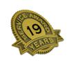 PinMart 19 Years of Service Award Lapel Pin - 25 Pack view 2