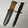 FAET Italian Carbine Bayonet with Scabbard. Northridge view 1