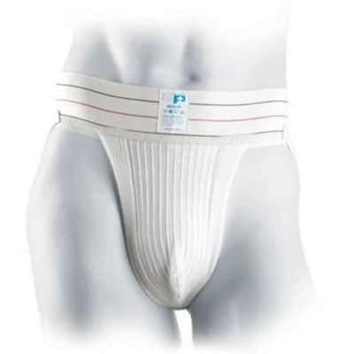Ultimate Performance Men's Athletic Support-White, Small/66-82 cm