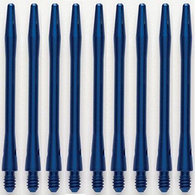 3 Sets of Winmau Aluminum Dart Shafts (9 Shafts) (Blue, Short)