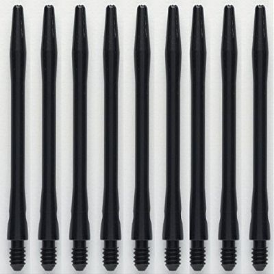 3 Sets of Winmau Aluminum Dart Shafts (9 Shafts) (Black, Ex-Short)
