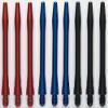 3 Sets of Winmau Aluminum Dart Shafts (9 Shafts) (Red/Blue/Black, Ex-Short) view 1
