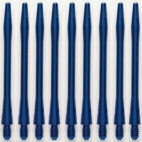 3 Sets of Winmau Aluminum Dart Shafts (9 Shafts) (Blue, Ex-Short)
