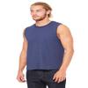 Canvas C3483 Mens Jersey Muscle Tank - Navy, Medium view 2