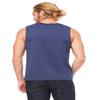 Canvas C3483 Mens Jersey Muscle Tank - Navy, Medium view 3