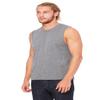 Bella + Canvas Unisex Jersey Muscle Tank S DEEP HEATHER view 2