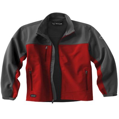 DRI Duck Motion Men's Softshell, All-Season Jacket, 5350, Small, Red