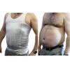 TopTie Men's Slimming Body Shaper Compression Shirt, Shapewear Sculpting Vest Muscle Tank-Black-S view 3