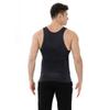 TopTie Men's Slimming Body Shaper Compression Shirt, Shapewear Sculpting Vest Muscle Tank-Black-S view 4