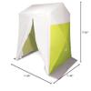 Allegro Industries 940166 Deluxe Work Tent, 6' x 6', 1 Door, Green view 2