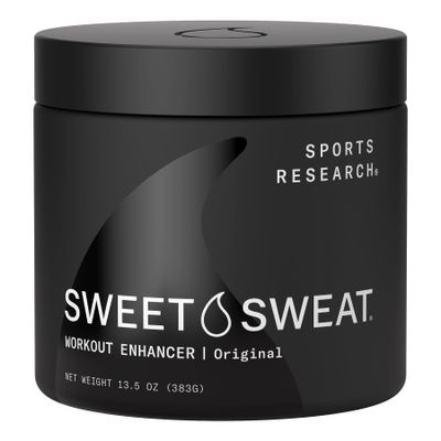 Sports Research Sweet Sweat 'Workout Enhancer' Gel (Original Scent) - Maximize Your Exercise & Sweat Faster - 13.5oz Jar