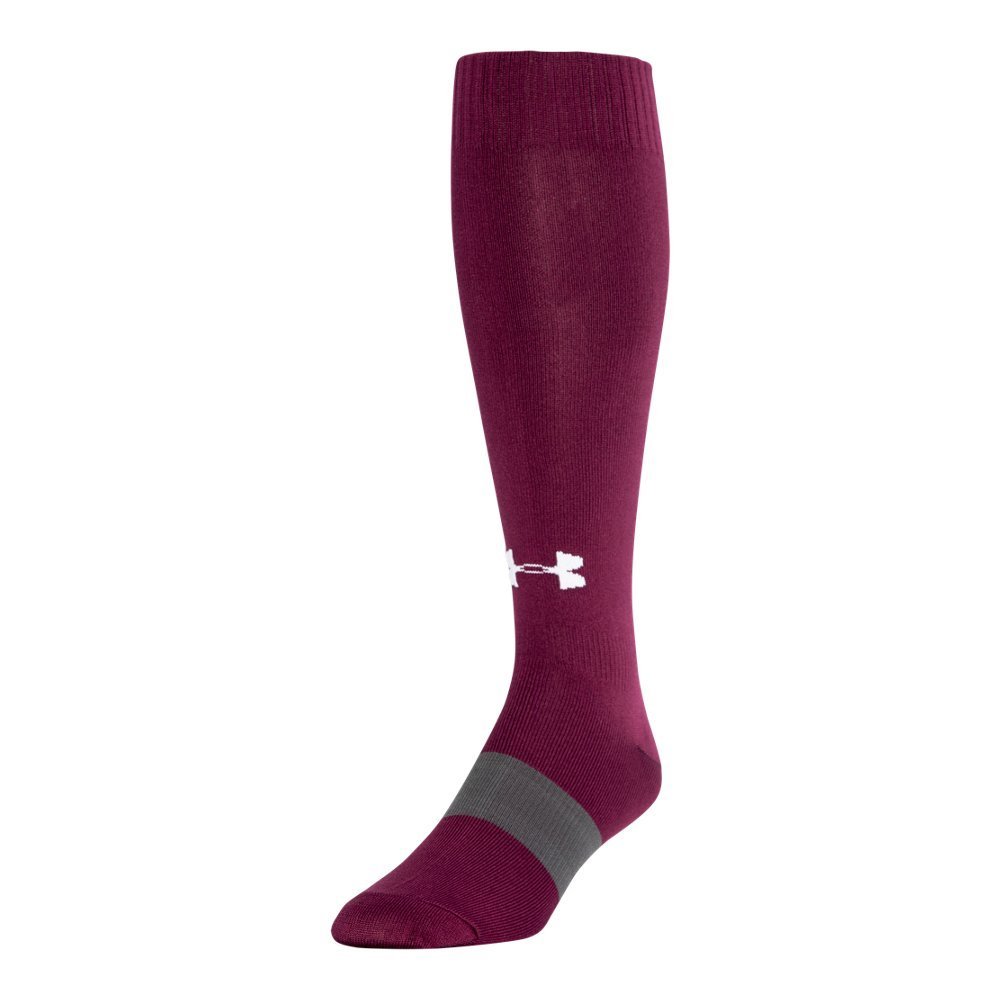 Under Armour Unisex UA Soccer Solid Over-The-Calf Socks XL Red