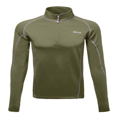 Sherpa Adventure Gear Men's Dorje Zip Tee, Juniper/Kharani, XX-Large