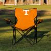 Logo Brands NCAA Tennessee Volunteers Quad Chair, Unisex Adult Chair with One Cup Holder, Team Color, One Size view 2