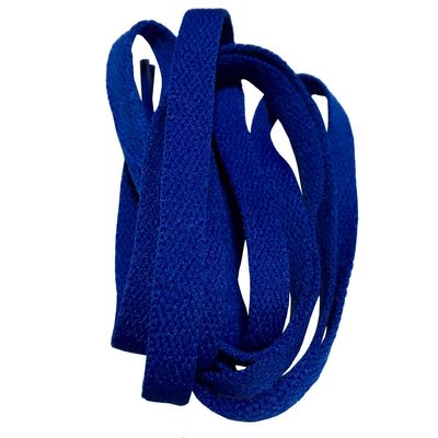 150cm Flat Shoelces Shoe Laces Shoestrings of Polester for Athletic Sport Hiking Work Sneaker Royal Blue