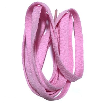 180cm Flat Shoelces Shoe Laces Shoestrings of Polester for Athletic Sport Hiking Work Sneaker Pink