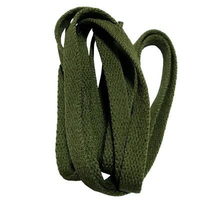 180cm Flat Shoelces Shoe Laces Shoestrings of Polester for Athletic Sport Hiking Work Sneaker Army Green