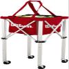 Wilson Teaching Cart Traveler with Red Bag, Holds 150 Tennis Balls, Zippered Top, Foldable Cart, 3.9 x 9.4 x 19.6 in view 2