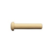 1-13/16 inch Axle Pegs w/ 11/32 inch tenon 1-5/8 inch tenon length-Bag of 12
