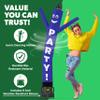 LookOurWay Air Dancers Wacky Waving Inflatable Tube Guy - 7ft Tall Inflatable Advertising Waving Dancing Man with Sky Dancer Blower - Party view 3