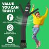 LookOurWay Air Dancers Wacky Waving Inflatable Tube Guy - 7ft Tall Inflatable Advertising Waving Dancing Man with Sky Dancer Blower - Black view 3