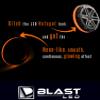 2pc JL Audio Marine 7.7 M770 MX770 M3 M6 770X-C 770X-S Speaker LED Light Rings - Ready to Installed - DRILLED for Screw Holes (Orange) view 2