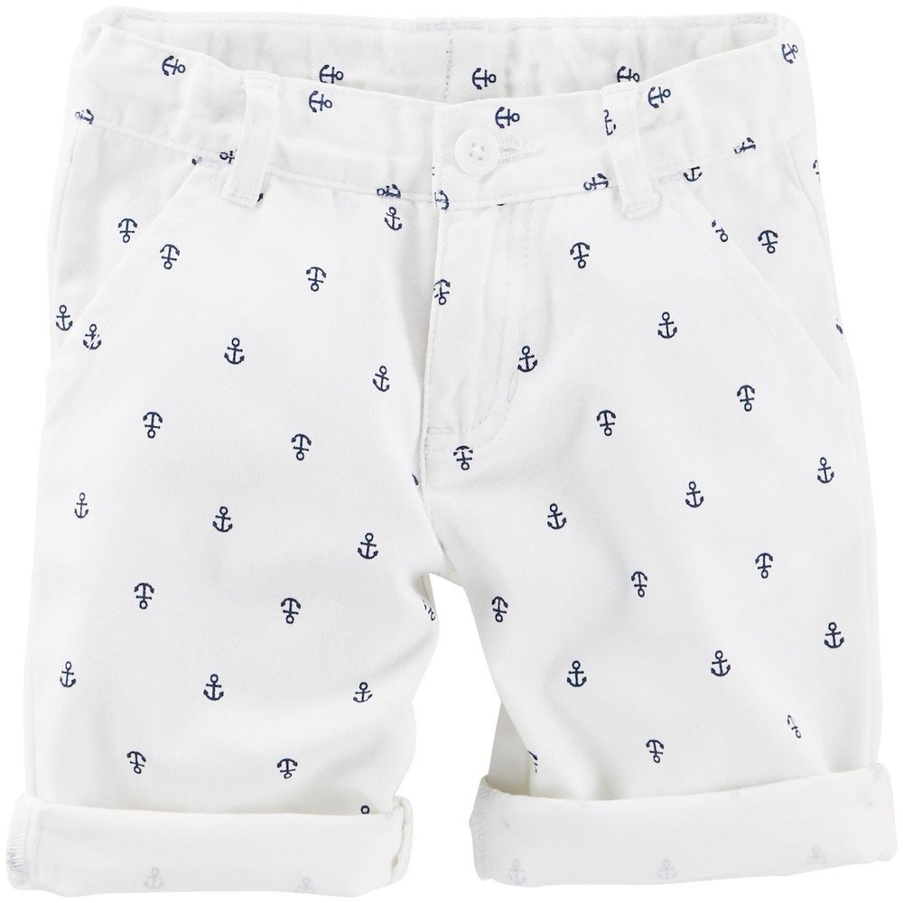 Carter's Little Girls' Bermuda Shorts (Toddler/Kid) - Anchors - 6X