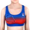 FOCO New York Rangers Gradient Sports Bra Extra Small view 1