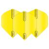 RED DRAGON Hardcore Fluoro Yellow Extra Thick Standard Dart Flights - 5 Sets Per Pack (15 Dart Flights in Total) view 2