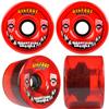 Bigfoot Paris 180 Longboard Trucks Package 76MM Cruisers RED Wheels view 4