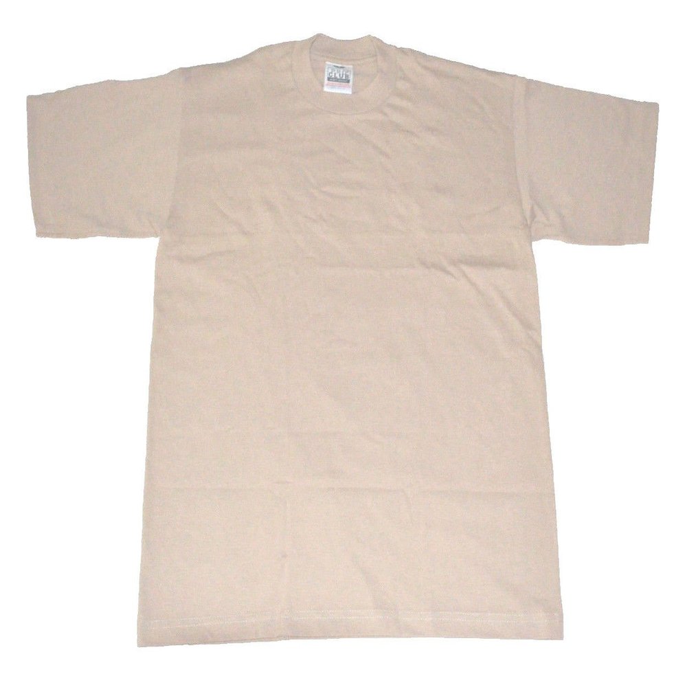 Alstyle AAA Men's Solid Plain Tshirt T Shirts Large (Sand khaki)