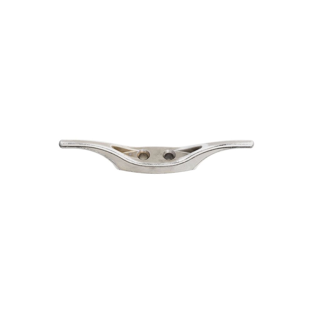 Rope Cleat, Nickel, 4-1/2-In.