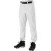 Blackout Tees Alleson 605PY Youth Baseball Uniform Boys Solid Pants A White XS view 1