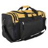 DALIX 20" Sports Duffle Bag w Mesh and Valuables Pockets Travel Gym (Gold) view 1