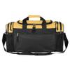 DALIX 20" Sports Duffle Bag w Mesh and Valuables Pockets Travel Gym (Gold) view 2