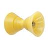 1 - C.E. Smith 4" Bow Bell Roller Assembly - Yellow TPR view 1