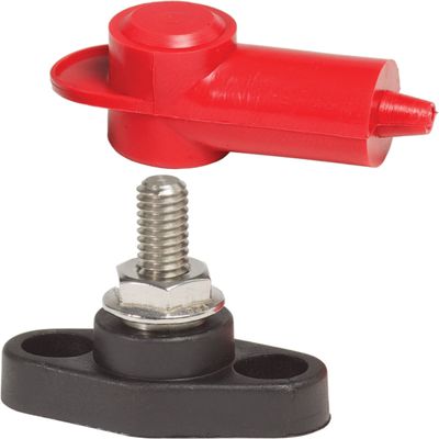 1 - Blue Sea 2011 PowerPost Mini High Amperage Cable Connector 1/4" Stud