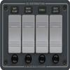 1 - Blue Sea 8262 Waterproof Panel 4 Position - Slate Gray view 1