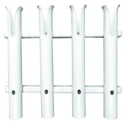Taco 4-Rod Poly Rod Rack - White