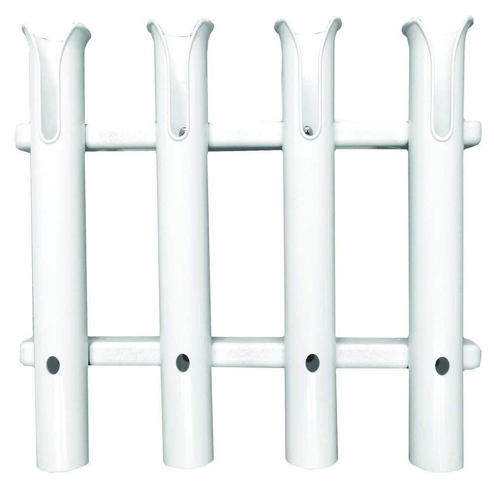 Taco 4-Rod Poly Rod Rack - White