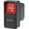 1 - Blue Sea 2155 Remote Control Contura Switch with Lockout Slide view 1