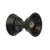 1 - C.E. Smith 3" Bow Bell Roller Assembly - Black TPR view 1