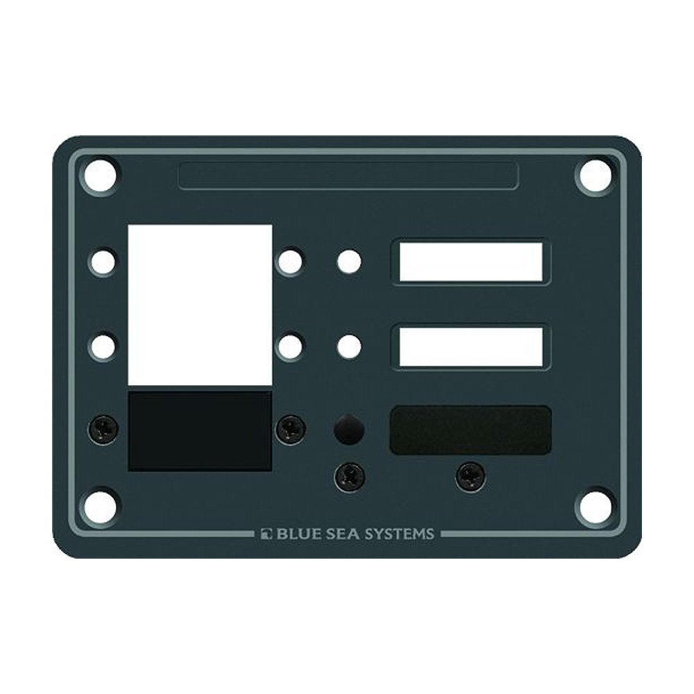 1 - Blue Sea 8088 3 Position DC C-Series Panel - Blank