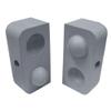 1 - Dock Edge Dockap Premium Foam Profile Large 2" Cap - Putty Grey view 1