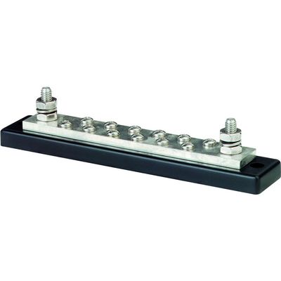 1 - Blue Sea 2105 MaxiBus 250 Ampere Common BusBars 12 x #10 Terminal Screws