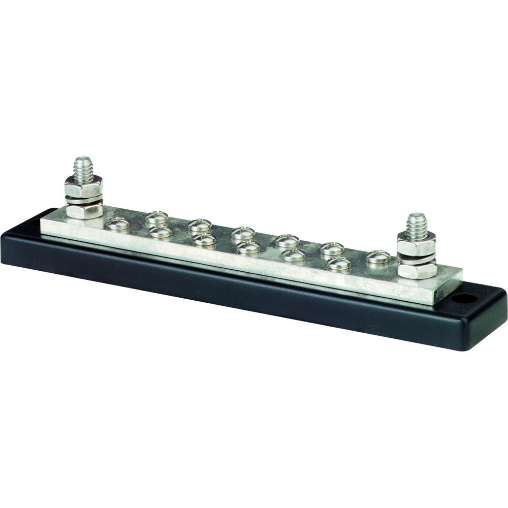 1 - Blue Sea 2105 MaxiBus 250 Ampere Common BusBars 12 x #10 Terminal Screws